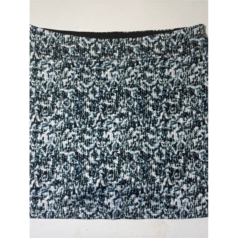 Tranquility‎ Colorado Clothing Blue Abstract Athletic Skort Small